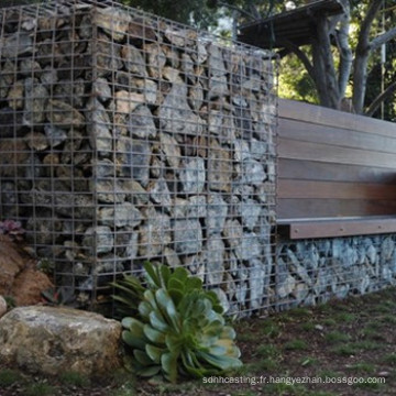 Mur de gabions